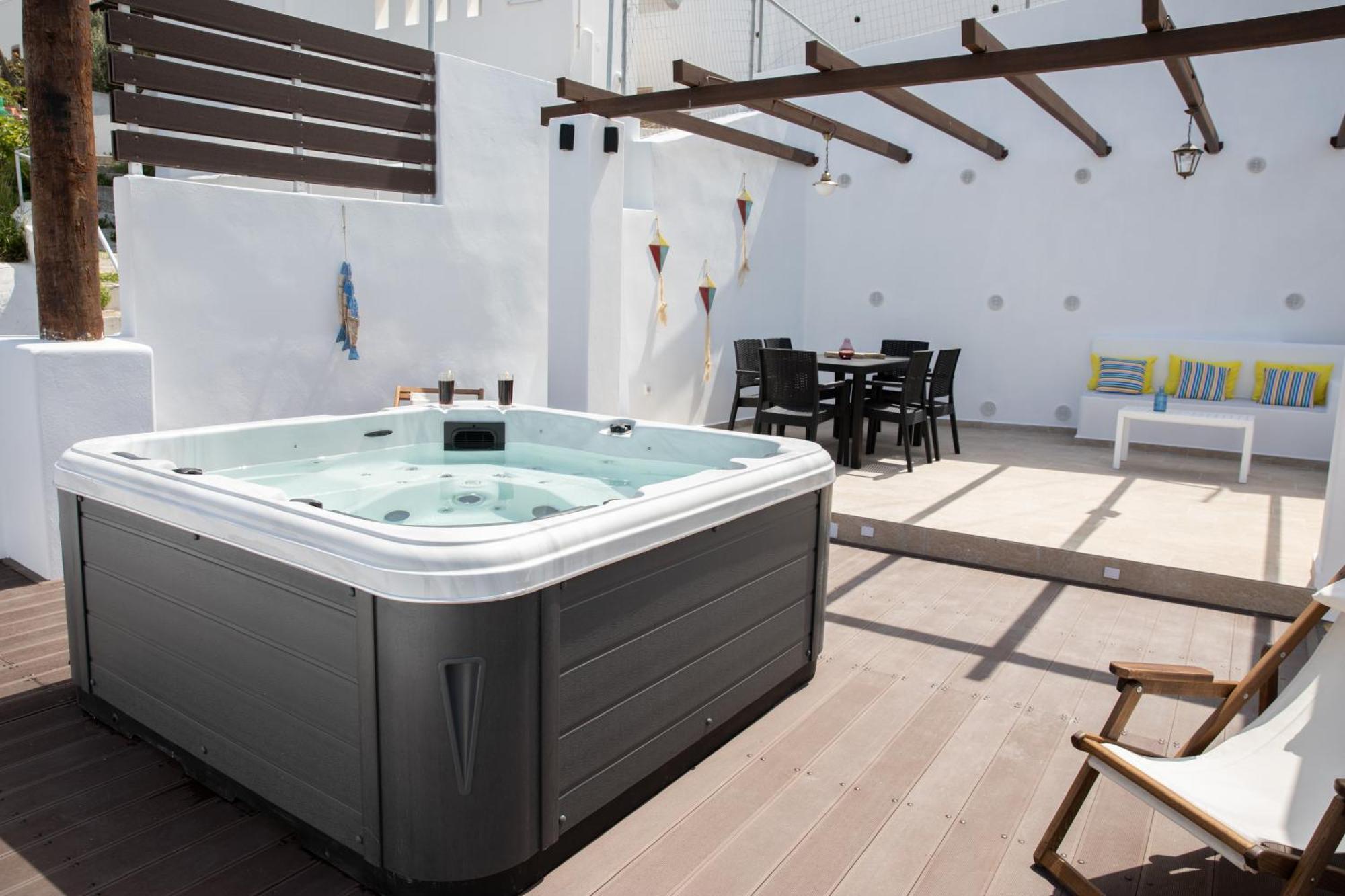 Sunny Bay Villa Ajía Marína Kültér fotó